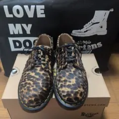 Dr. Martens レオパード柄 ローファー