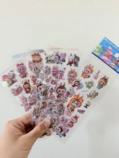 ラブブ　LABUBU ステッカーセット 5枚セット