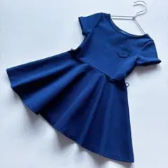 美品 POLO RALPH LAUREN 半袖 フレアワンピース 入学式 110