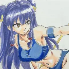 手描きイラスト ファンアート アナログ 原画のサムネイル