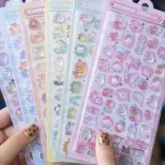 ボンボンドロップシール　6枚セット