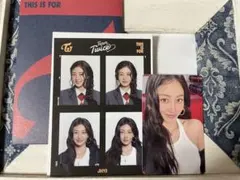 TWICE THIS IS FOR 証明写真　トレカ　ジヒョ