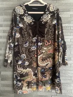 VIVIENNE TAM ドラゴン刺繍 チュニック 40のサムネイル