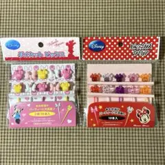 ミニー お弁当ピックス パーティー ピクニック遠足 キャラ ディズニー セリアのサムネイル