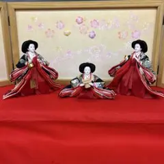 【446】雛人形 ⭐︎極上三人官女⭐︎杉綾文様 446】雛人形 ⭐︎極上三人官女⭐︎杉綾文様 - メルカリ