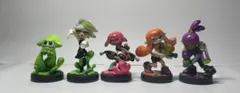 ク*ノ様 スプラトゥーン amiibo 5体　アミーボ まとめ売り
