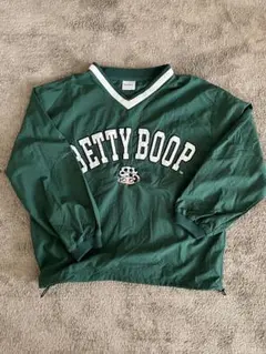 アベイル　BETTY BOOP グリーン ナイロンジャケットのサムネイル