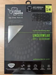 POLEWARDS メンズ アンダーウェア クルーネック 半袖 S-M