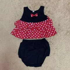 ミニーマウスワンピース80cmセット