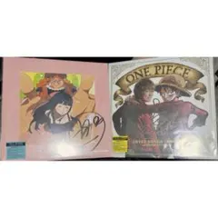 ワンピース カバーソングCD きただにひろし 大槻マキ 直筆サイン入