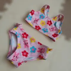 ミキハウス ベビー水着80 ビキニセット　ホットビスケッツ