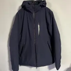 nano universe フード付き中綿ジャケット ネイビー　Lサイズ