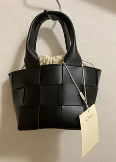 searoomlynn新品ECO LEATHERスクエアバッグ定価7590円