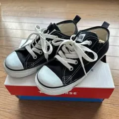 CONVERSE ALL STAR ブラックスニーカー　19cm