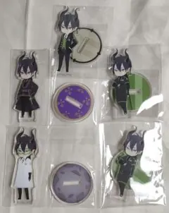 マレウス・ドラコニア　制服運動着式典服実験着ミニアクリルスタンド　5個　ツイステ