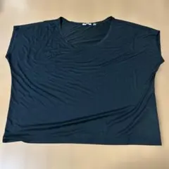 UNIQLO ブラック 半袖 Tシャツ　丸首