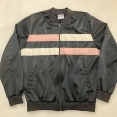 80s USA製 adidas 黒 ジャージ トラックジャケット ブラック