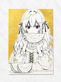 【24時間オークション】手描きオリジナルイラスト　アナログイラスト