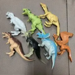 スーパー恐竜　&co 7点セット デアゴスティーニ　アンドコ
