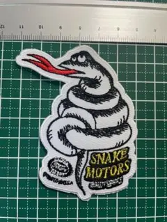 激レア❣️スネークモータース SNAKEMOTERS ワッペン 世田谷ベース