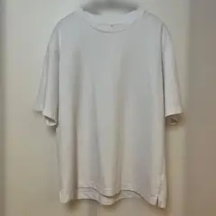 GU ホワイト ドライポンチTシャツ M