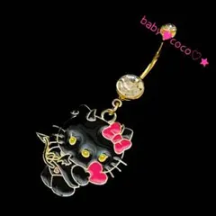 新品♡へそピアス 小悪魔 キティちゃんのサムネイル