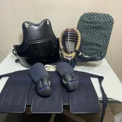 良品】剣道防具一式 武蔵 小・中学生向け 準2大 面 胴 小手 垂 - メルカリ