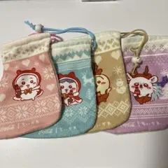 ちいかわ クリスマス ソックス オーナメント4点セット 中古