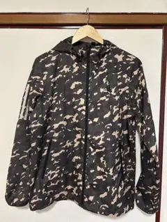 adidas カモフラージュ ウィンドブレーカー M