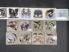 モンスターハンター　モンハン　カプコンフィギュアビルダー　ステッカーまとめ売り
