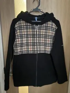 BURBERRY BLACK LABEL パーカーサイズ2男女兼用