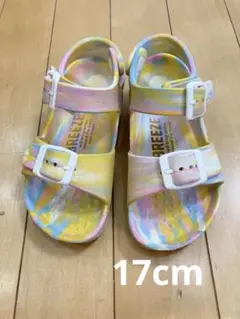 BREEZE キッズ サンダル 17.0cm マーブルカラーのサムネイル