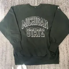 チャンピオンreverse weave 肩Sロゴ　グリーン　希少モデル