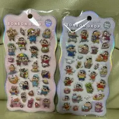 クレヨンしんちゃん ボンボンドロップシール2枚