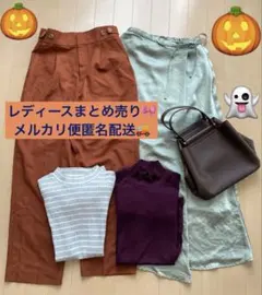 レディース服 まとめ売り 5点セット 未使用品 バッグ セットコーデ 秋冬