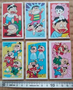 昭和レトロ メンコ 角型 6枚