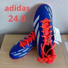 新品　未使用　adidas　サッカー　スパイク　24.0