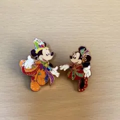 東京ディズニーリゾート 40周年 ミッキー＆ミニー ピンバッジ