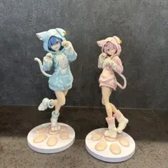 Re:ゼロ　レム・ラム fluffy pack フィギュア セット　最終価格