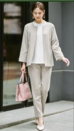 セットアップパンツスーツ3点セット