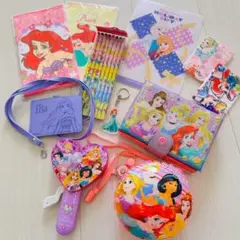 ディズニー　プリンセス エルサ セット　グッズ　まとめ売り　キーホルダー　鉛筆