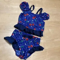 【美品】水着　女の子　セパレート　80