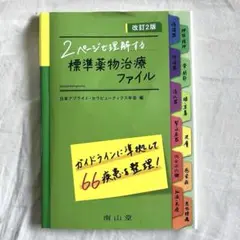 2ページで理解する標準薬物治療ファイル