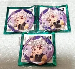 鬼滅の刃　ナンジャタウン　缶バッジ　宇髄 鬼滅の刃 ナンジャタウン いこいの里巡り ミニゲーム ねこ型缶バッジ