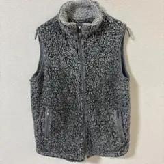 THREAD & SUPPLY 【S】ボアベスト フリースグレー ベスト 人気