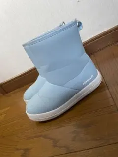 MADFOOT レインブーツ 水色 20センチ アスビー