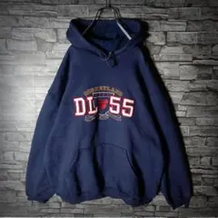 US輸入古着☆Disneylandパーカー 開業年刺繍ロゴ シルエットミッキー