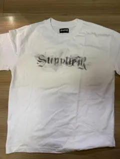 SupplieR スモークグラフィックデザイン Tシャツ ホワイトのサムネイル