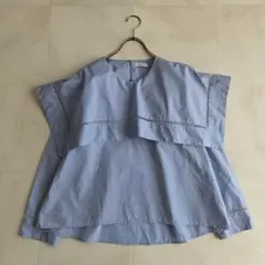 near.nippon ニアーニッポン ラッフルフリル プルオーバー ブラウス