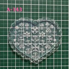 3Dネイルシリコンモールド クロムハーツ　十字架　クロス　 A-143